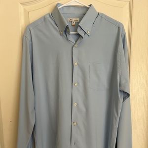 Peter Millar - Long Sleeve Dress Shirt, EUC